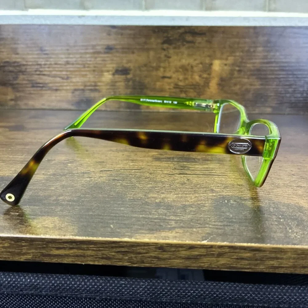 Coach Brooklyn 5117 Tortoise Green Eyeglasses Frames Only HC6040 5016135